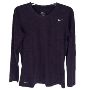 𝅺NIKE BLACK LONG SLEEVE TOP